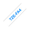 Ribbon 18mm/3M blue/whTextil