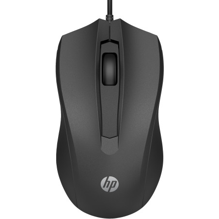 HP 105 Black Wired Mouse
