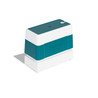 Pack 6 Green self-inking stamps 27x70