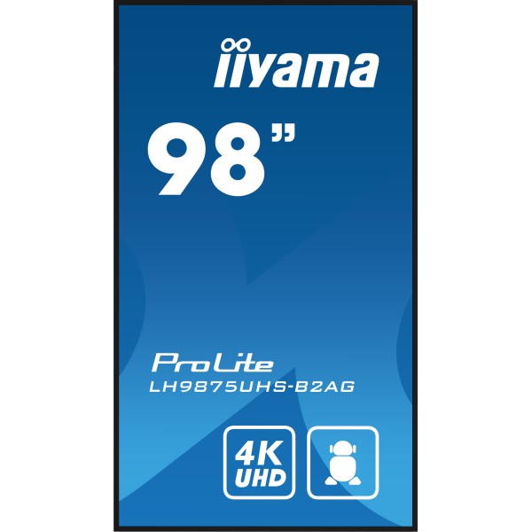 98" LCD UHD, OPS
