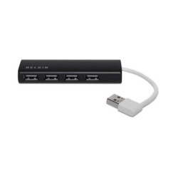 USB 2.0 HUB 1:4 SLIM Pass BLK