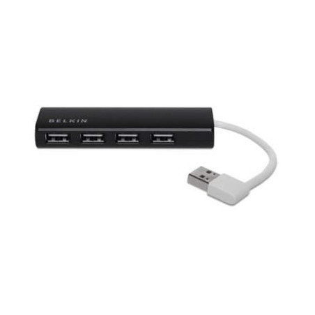 USB 2.0 HUB 1:4 SLIM Pass BLK