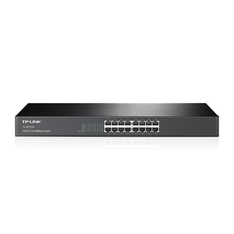 16-Port 10/100Mbps Rackmount