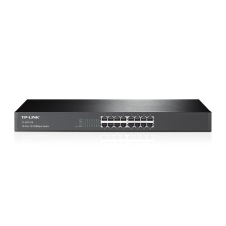 16-Port 10/100Mbps Rackmount