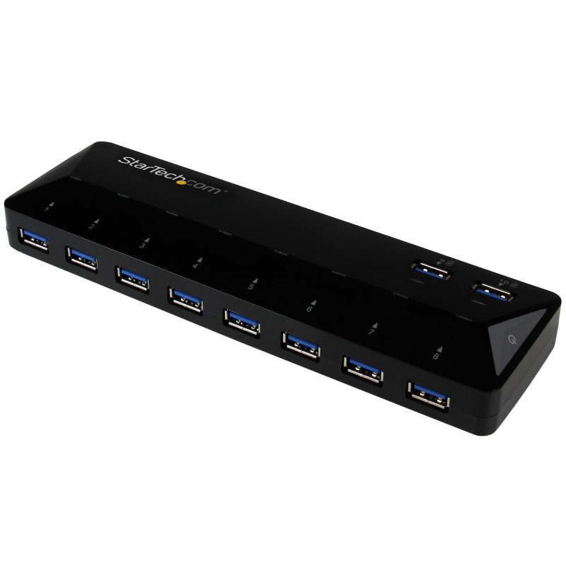 10-Port USB 3.0 Hub w/Charge/Sync Ports