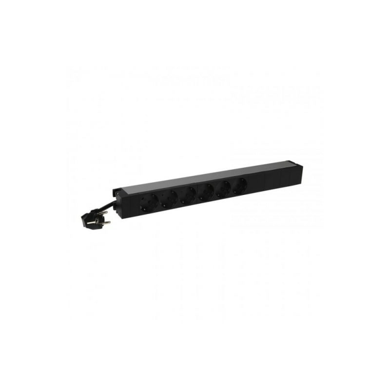 Basic PDU 10" 6 schuko outputs 8PCS Bulk