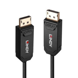 Lindy 38522 cable DisplayPort 20 m Negro | APLIUM