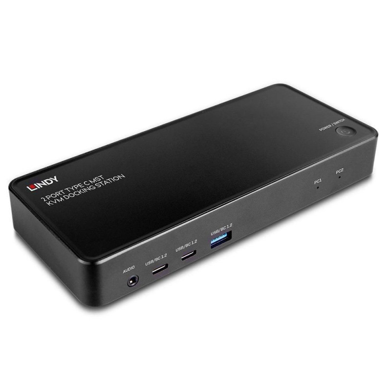 2 Port Type C MST KVM Docking