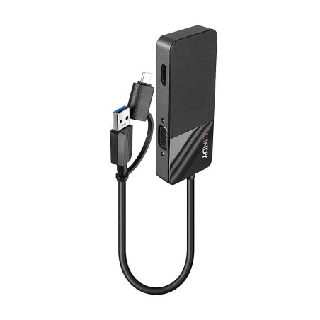 USB 3.0 Type A and C to HDMI