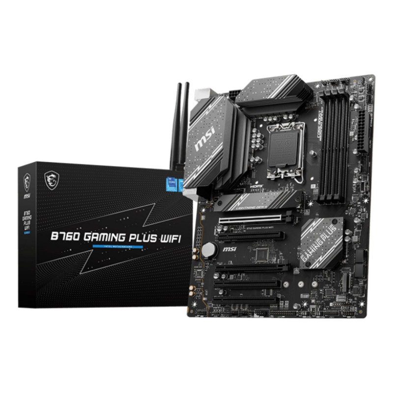 MSI B760 GAMING PLUS WIFI Intel B760 LGA 1700 ATX | APLIUM
