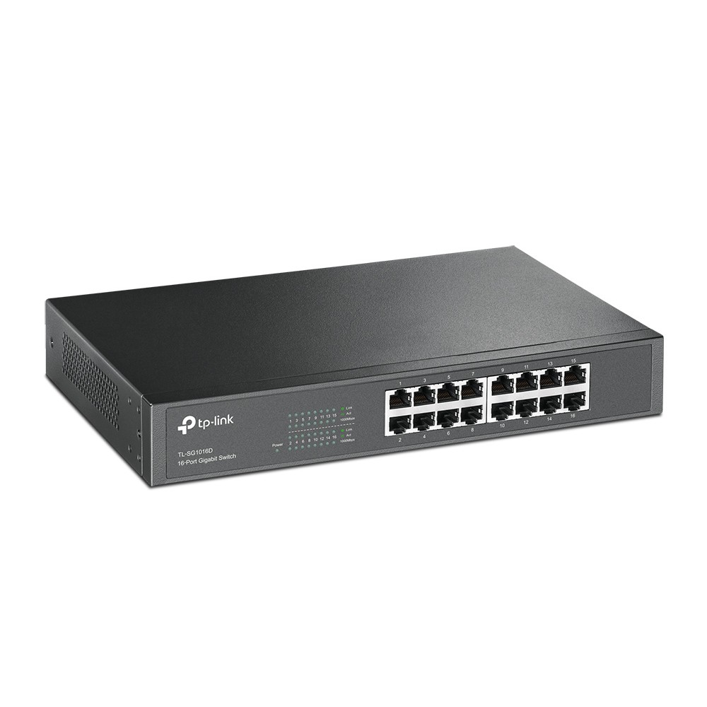 16-Port Gigab. ECO-Switch 19" 16-Port Gigab. ECO-Switch 19"