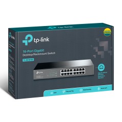 16-Port Gigab. ECO-Switch 19"
