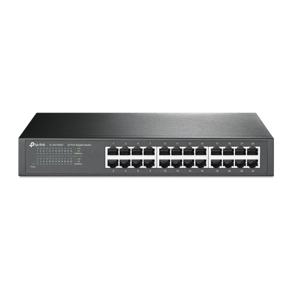 24-Port Gigab. ECO-Switch 19"