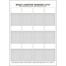 LaserTab Laser Printable