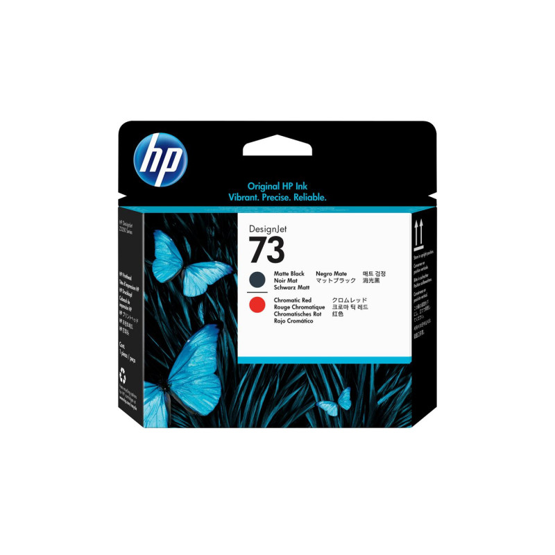 HP 73 Matte Black / Chromatic Red Printhead | APLIUM