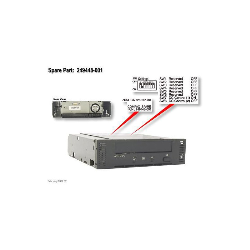 DRV,TAPE,AIT35,IDE,CBN