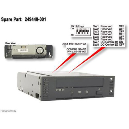 DRV,TAPE,AIT35,IDE,CBN