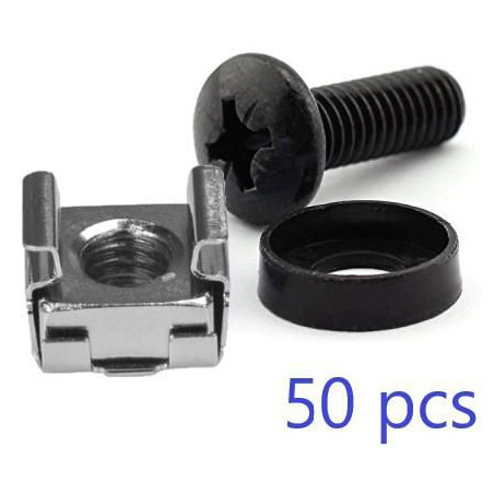 M6 CAGE NUT SET AND MOUNTING