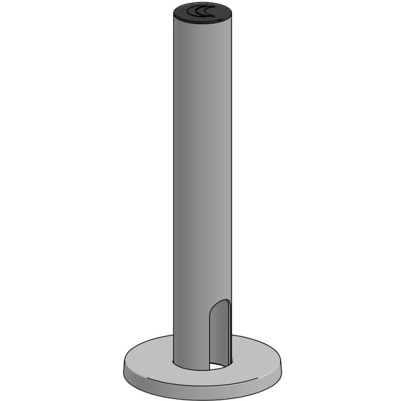 SP1 250mm pole W/flange