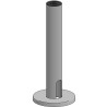 SP1 250mm pole W/flange