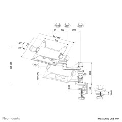 Ds20-425Bl1 Full Motion Desk