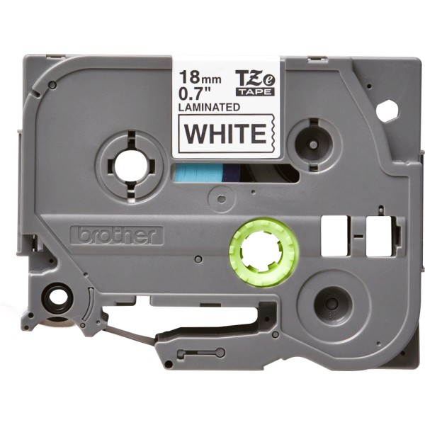 TZE241 18MM BLACK ON WHITE