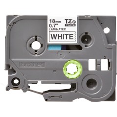 TZE241 18MM BLACK ON WHITE