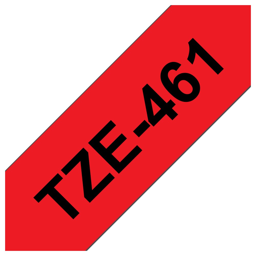 Tape Black on Red 36mm Tape Black on Red 36mm