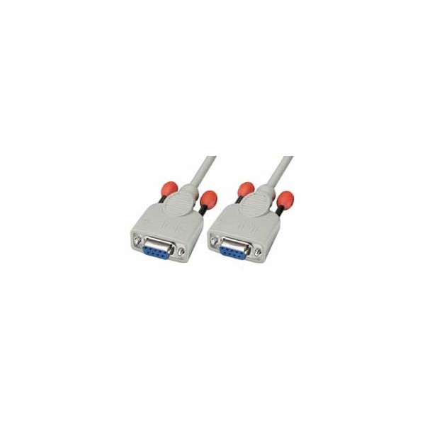 Null modem cable 9-pin