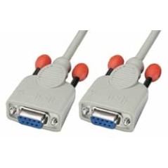 Null modem cable 9-pin