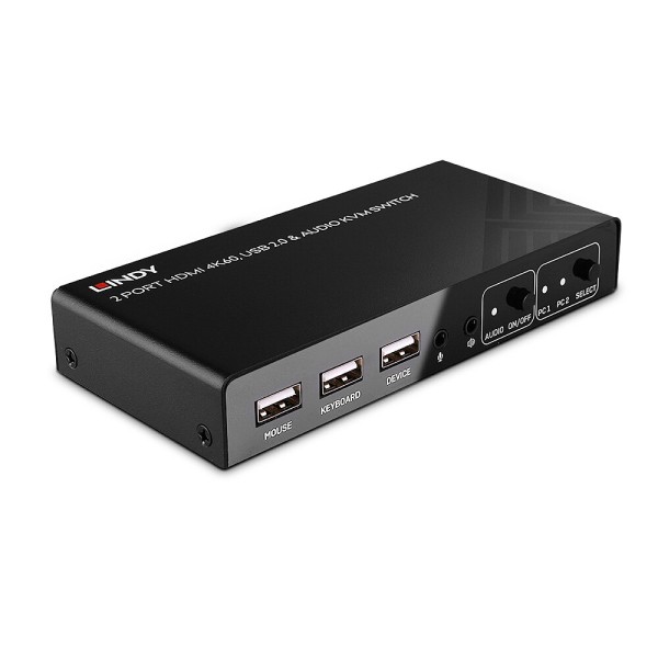 2 Port HDMI 4K60, USB 2.0 &
