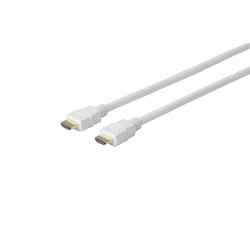 Pro HDMI Cable White 0.5m