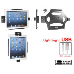 Holder with lock. For cable