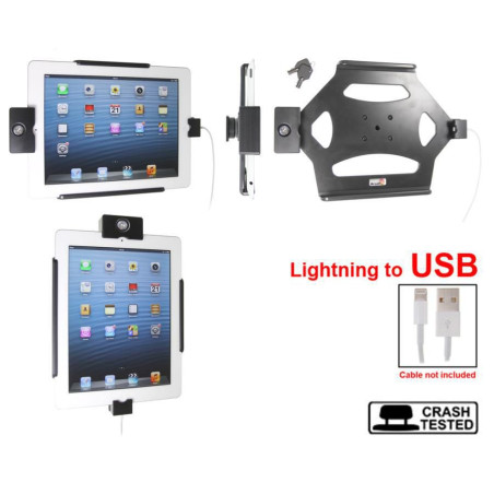 Holder with lock. For cable