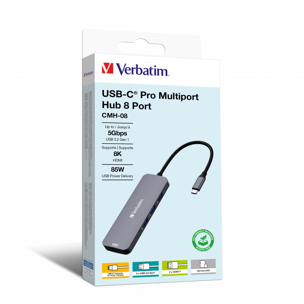 USB-C Pro Multiport Hub 8 USB-C Pro Multiport Hub 8