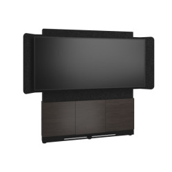 Forum 66" wide Floor-to-Wall Display Sta