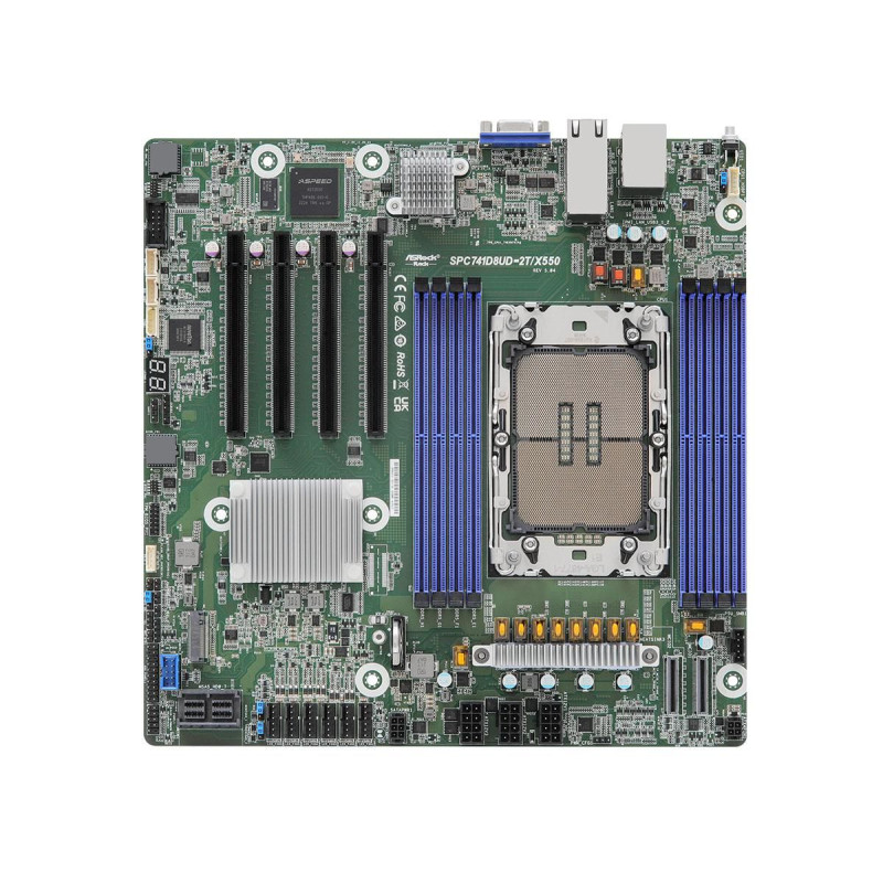 Asrock SPC741D8UD-2T/X550 placa base Intel C741 LGA 4677 (So | APLIUM