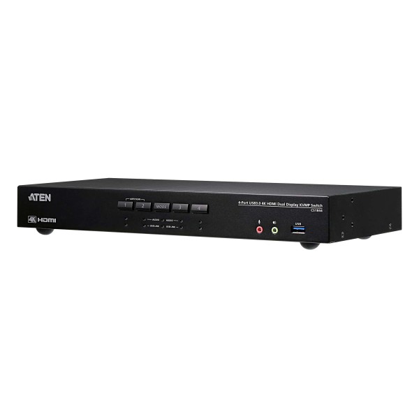 4-Port True 4K HDMI Dual-View