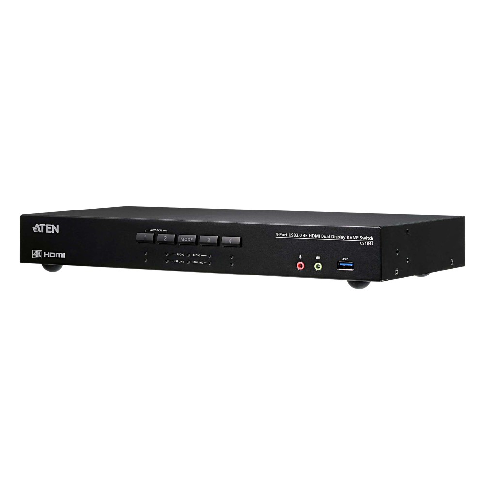 4-Port True 4K HDMI Dual-View
