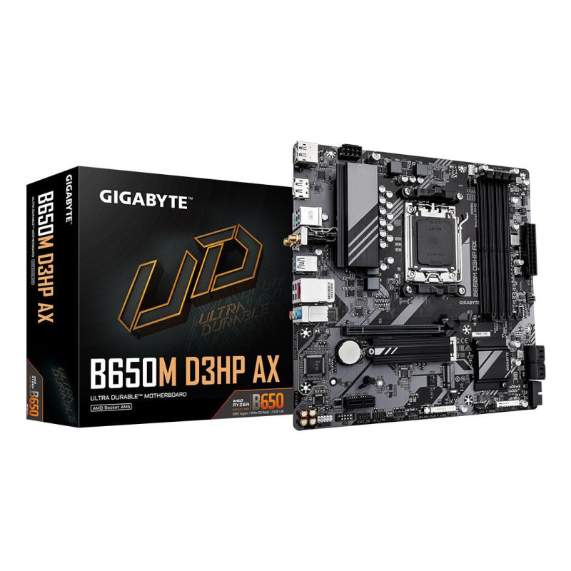 Gigabyte B650M D3HP AX placa base AMD B650 Zócalo AM5 micro | APLIUM