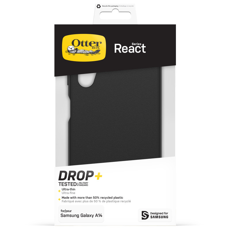 OtterBox React Galaxy A14 black