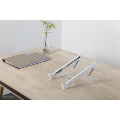 Foldable Laptop Stand - Silver