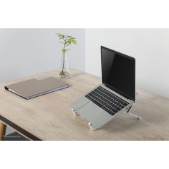 Foldable Laptop Stand - Silver