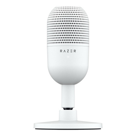Microphone White Table