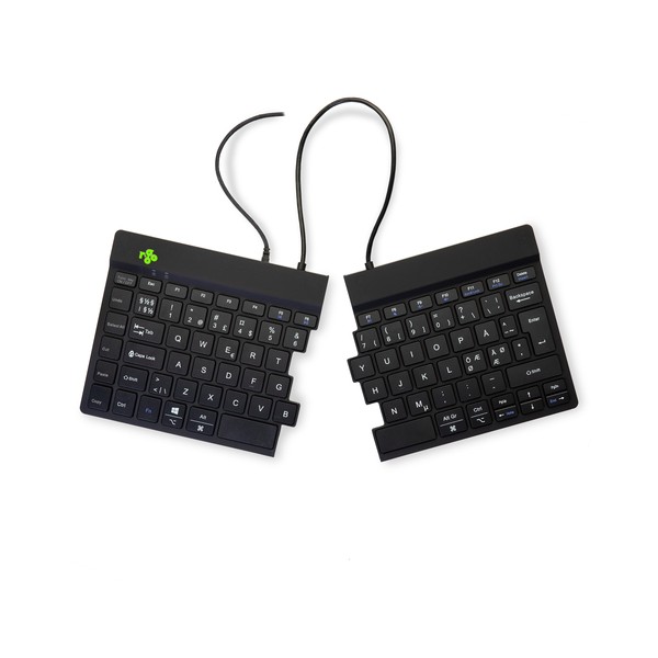 Split Keyboard (NORDIC), black