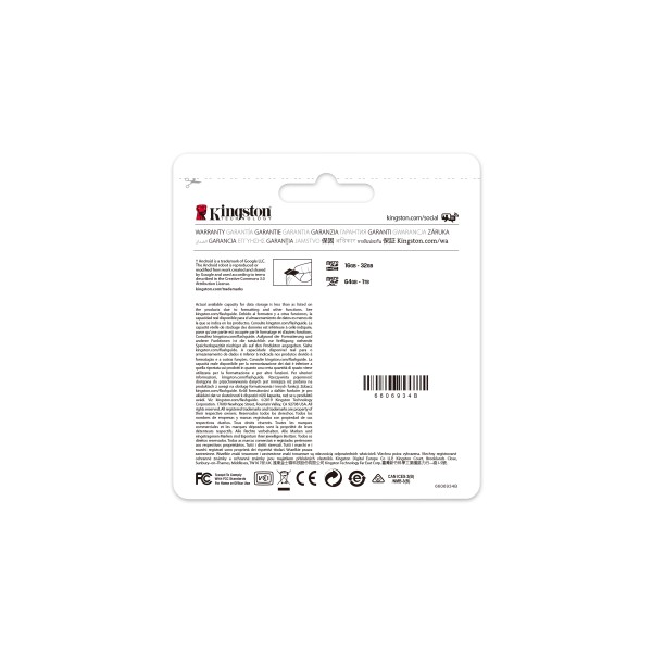 128GB microSDXC Canvas Select