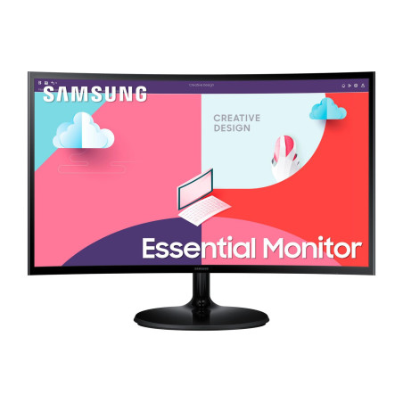 Monitor Curvo Samsung Essential Monitor S3 S24C364EAU/ 24"/ Full HD/ N