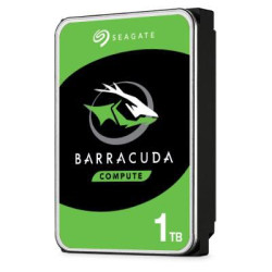 Disco Duro Seagate BarraCuda 1TB/ 3.5"/ SATA III/ 256MB