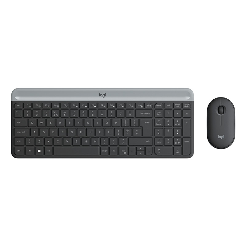 Slim Wireless Kbd Mouse Combo MK470 FR
