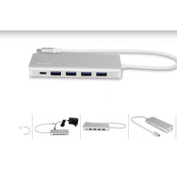 USB-C HUB 7 port USB-A (4) & | APLIUM